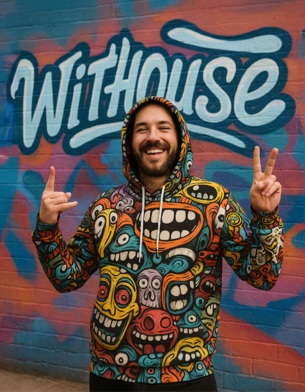 SUDADERA HOODIE PSYCHO COLORS