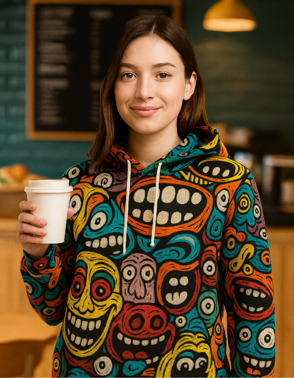 SUDADERA HOODIE PSYCHO COLORS