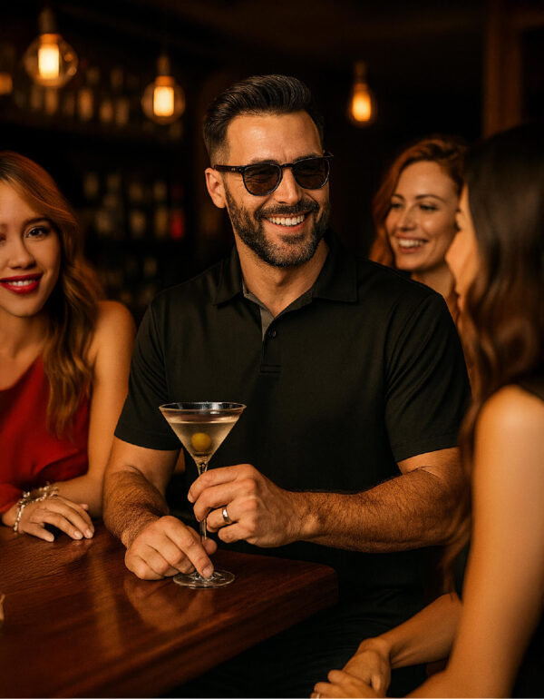 POLO BLACK CLASSIC DRYFIT