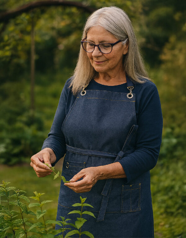 MANDIL DENIM VINTAGE PRO