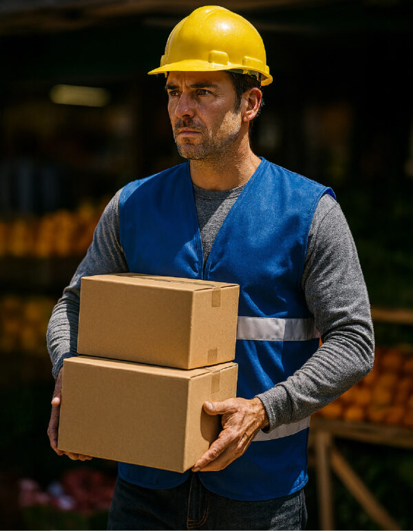 CHALECO REFLEJANTE AZUL