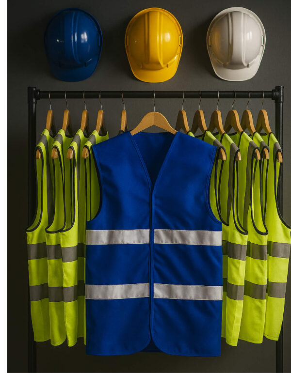 CHALECO REFLEJANTE AZUL