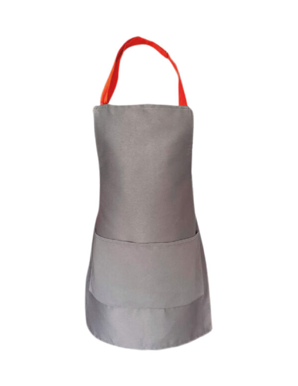 MANDIL GRIS CLASSIC TOUCH