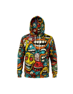 SUDADERA HOODIE PSYCHO COLORS