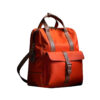 BACKPACK LEATHER STYLE RED BRICK