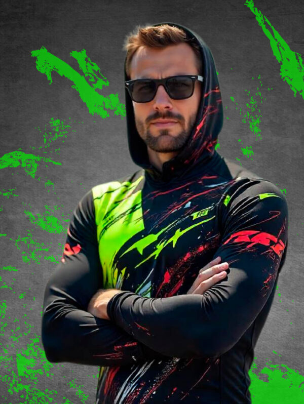 HOODIE DEPORTIVO GRAFICO DE ALTO IMPACTO