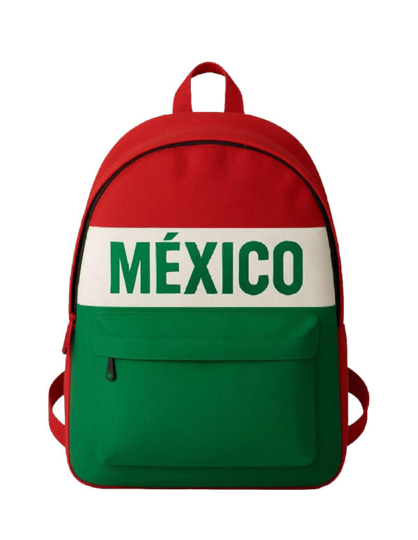 MOCHILA TRICOLOR MEXICO CLASICA