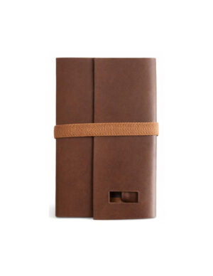 LIBRETA ARTESANAL CUERO RUSTICO