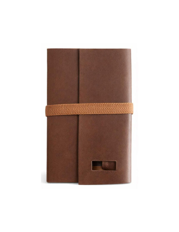 LIBRETA ARTESANAL CUERO RUSTICO