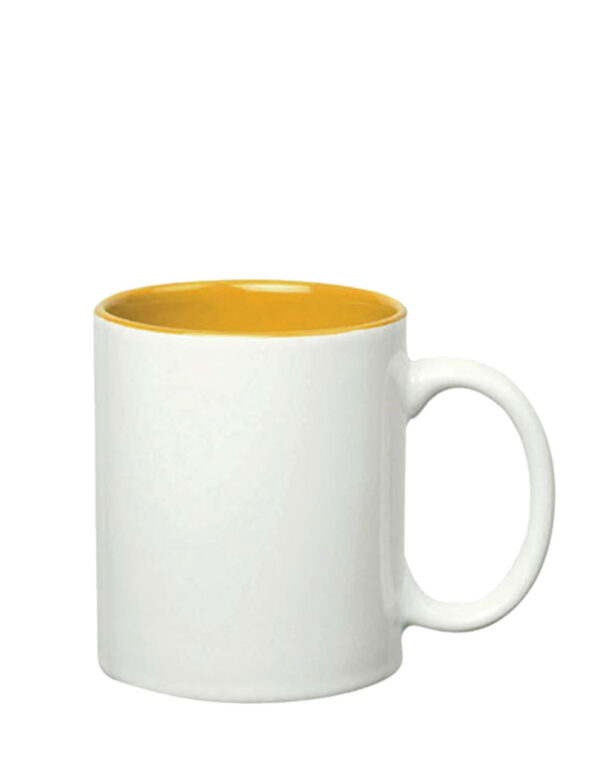TAZA DE CERAMICA BICOLOR