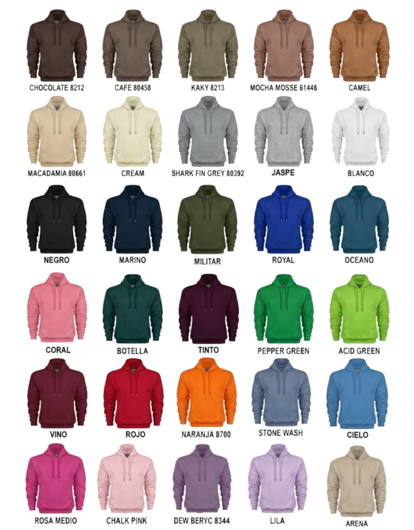 609C color SUDADERA MOD. 609 C