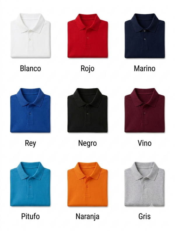 COLORES DRY FIT POLO DRY FIT