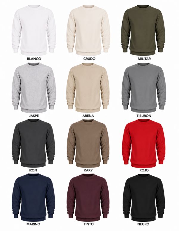 SUDADERA COLORES SUDADERA MOD. 601