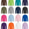 MANGA LARGA COLORES PLAYERA SLIM FIT MANGA LARGA