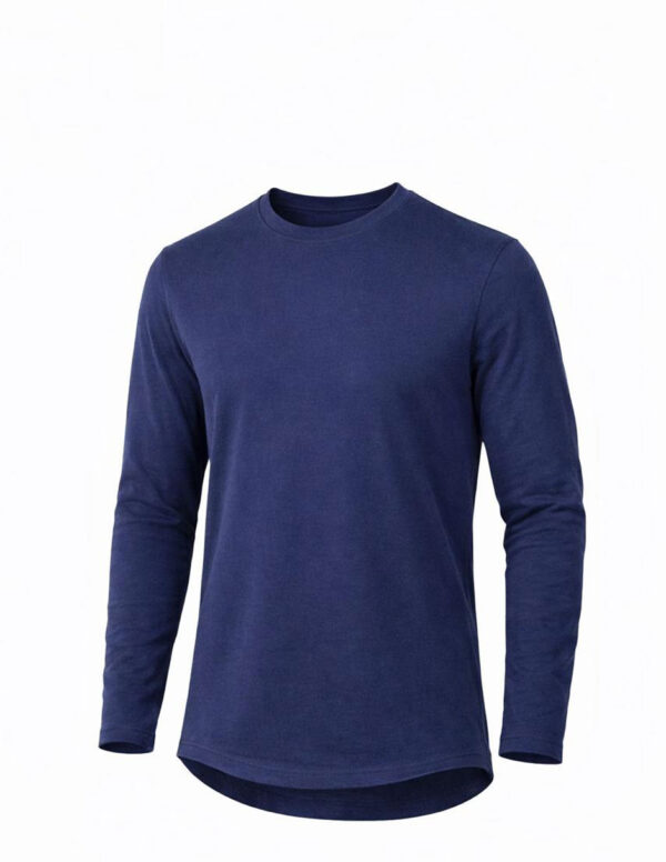 PLAYERA SLIM FIT MANGA LARGA