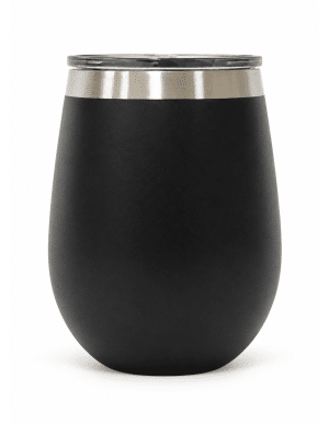 Termo cerámico de 10 oz color negro