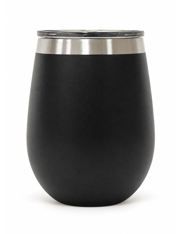 Termo cerámico de 10 oz color negro