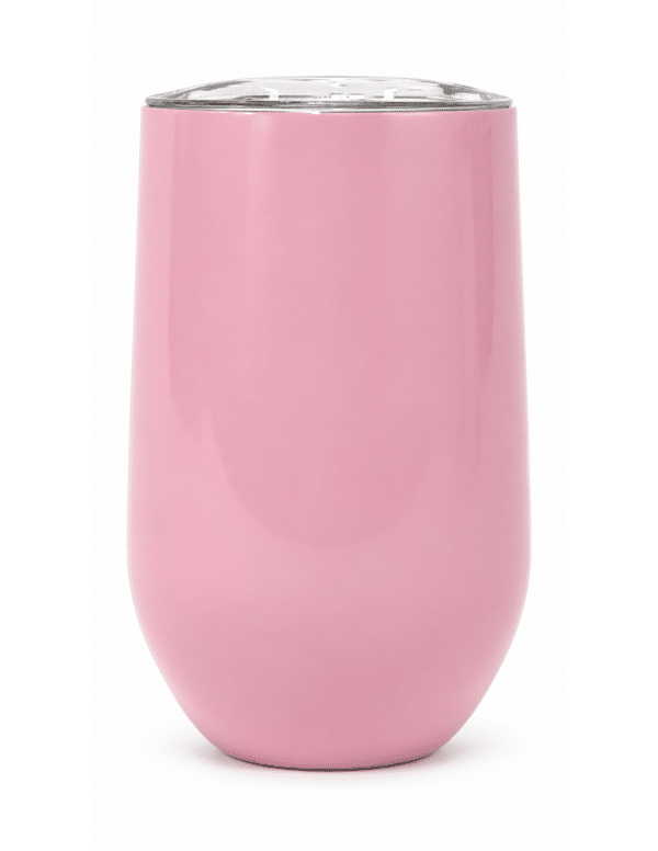 Termo Vino de 16 oz color rosa
